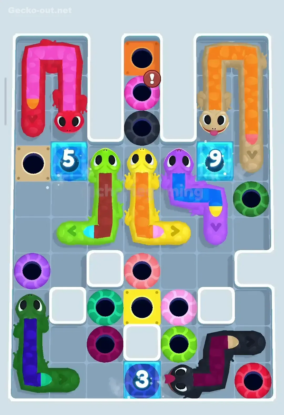 Gecko Out Level 347 Gameplay