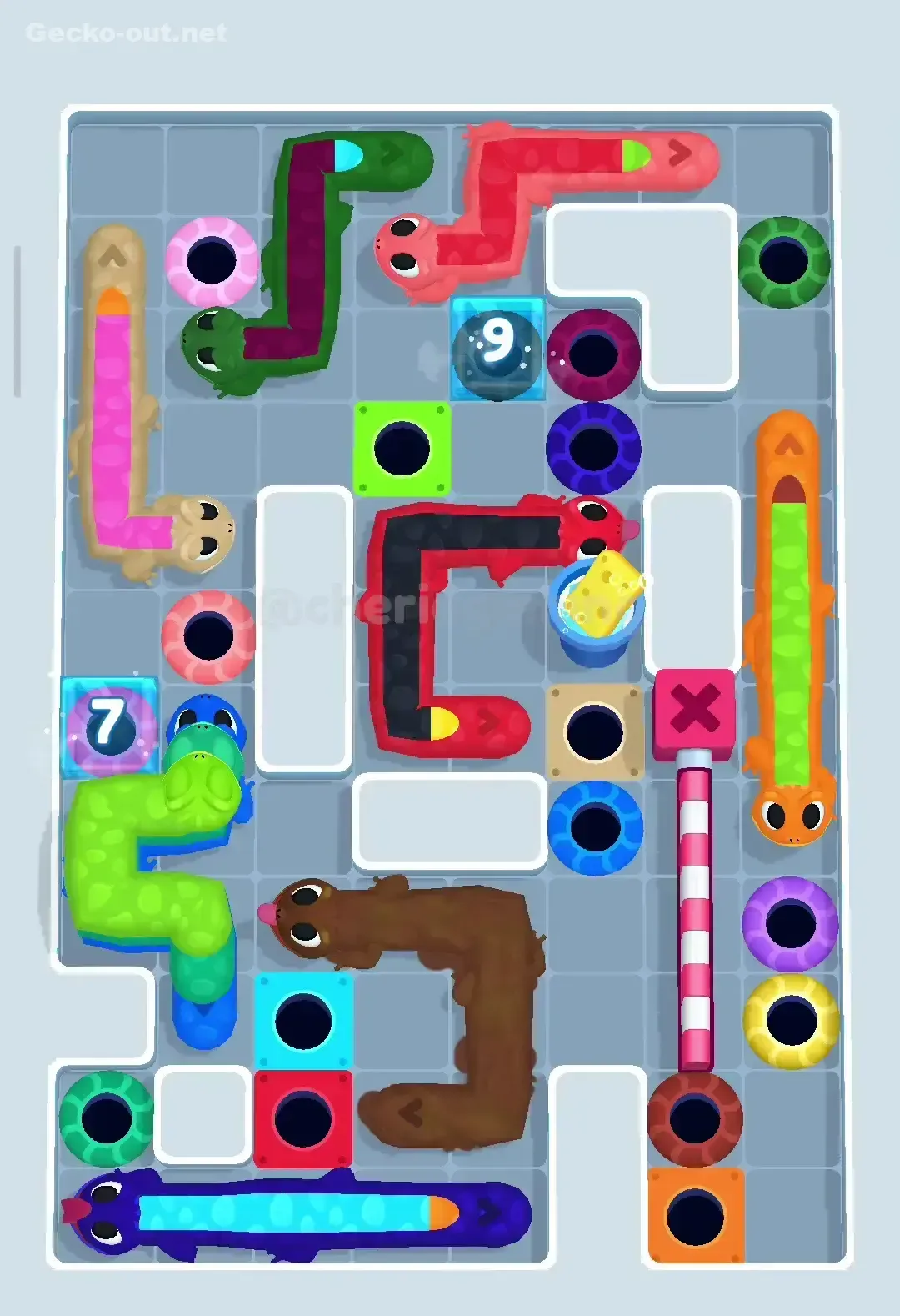 Gecko Out Level 337 Gameplay