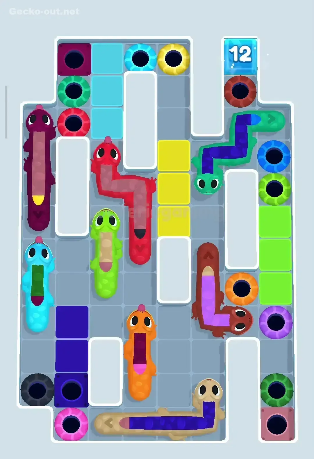 Gecko Out Level 327 Gameplay