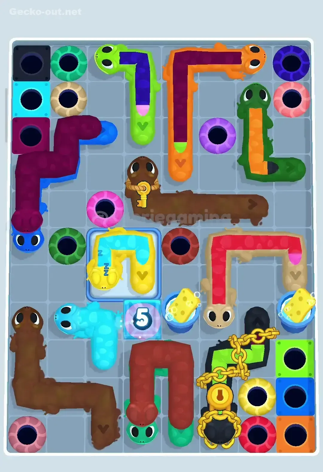 Gecko Out Level 308 Gameplay