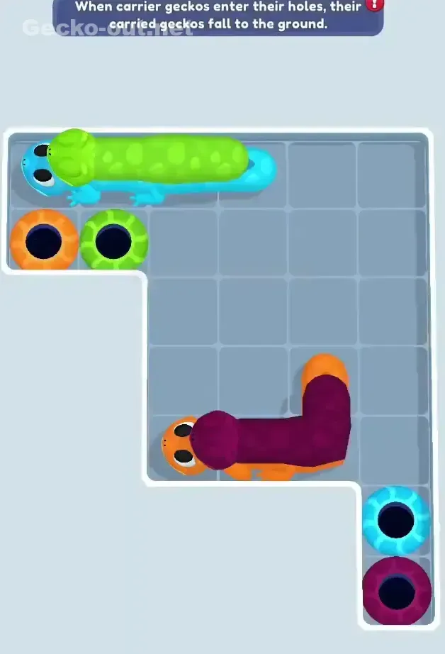 Gecko Out Level 302 Gameplay