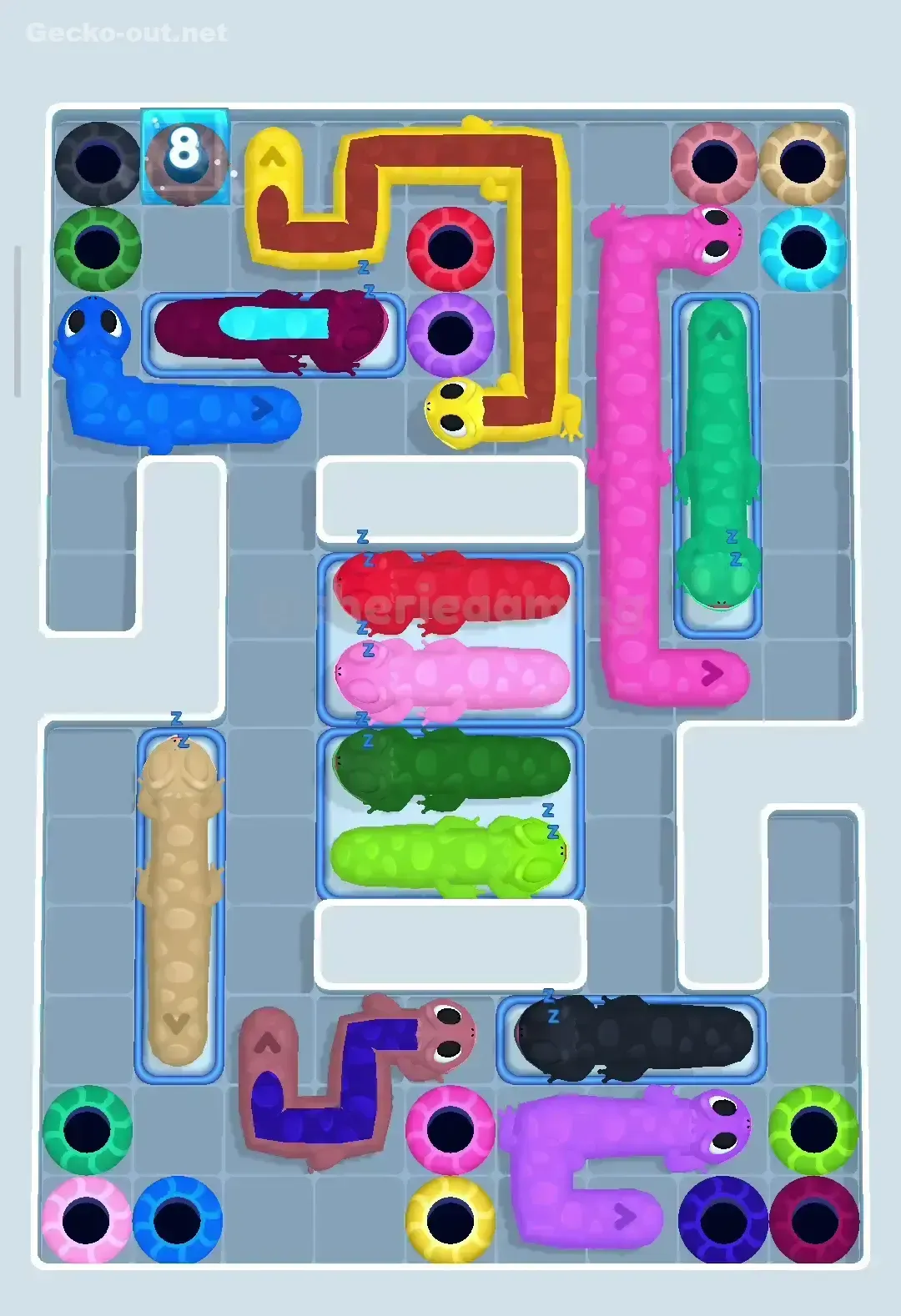 Gecko Out Level 294 Gameplay