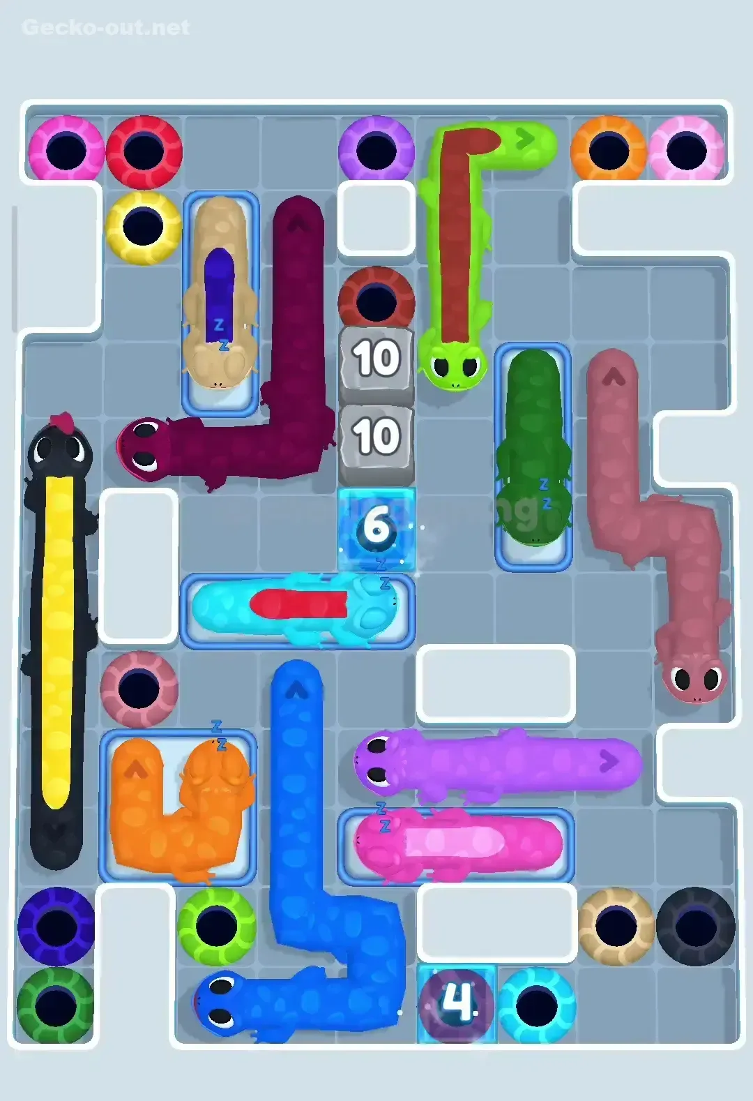 Gecko Out Level 283 Gameplay