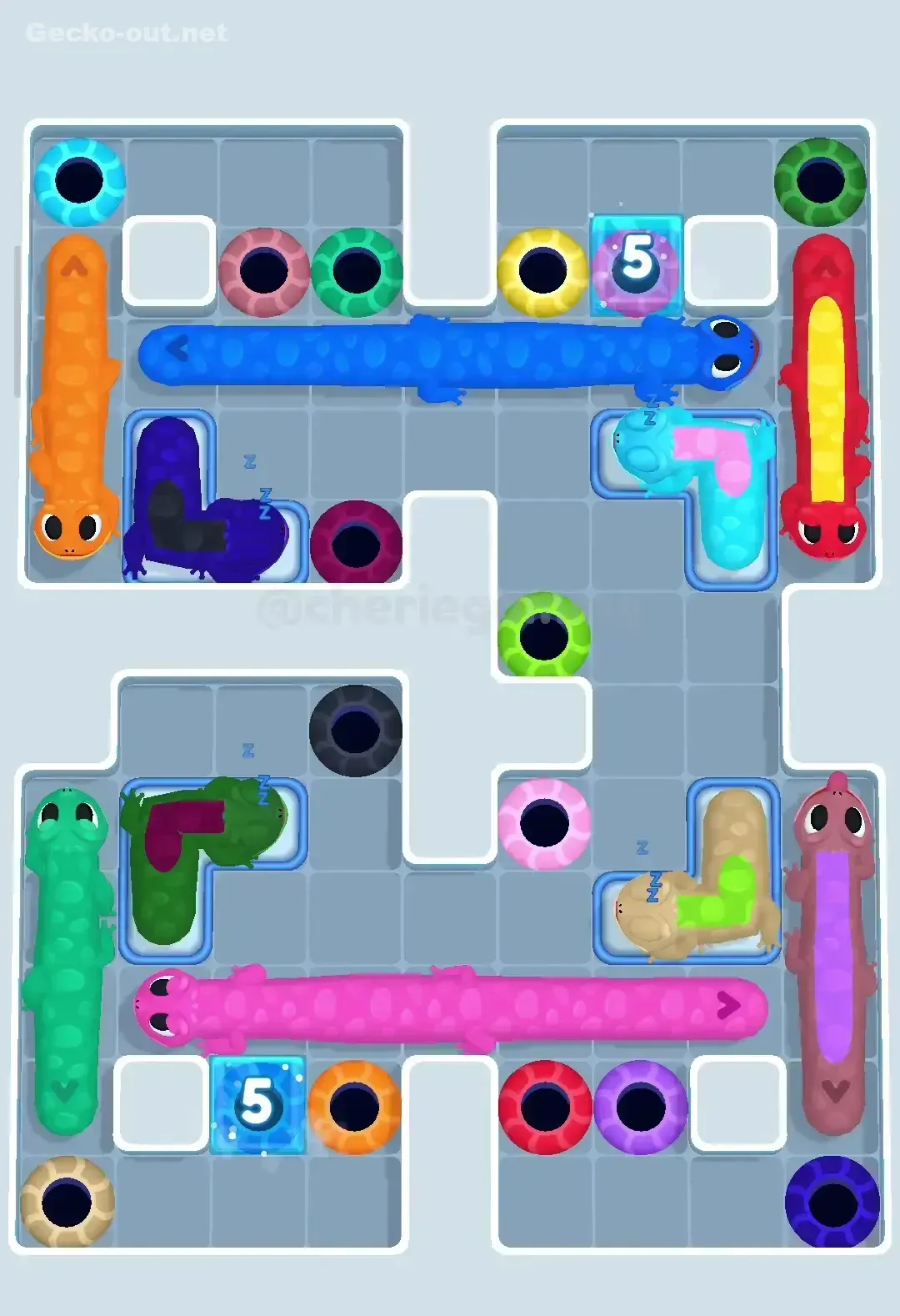 Gecko Out Level 282 Gameplay