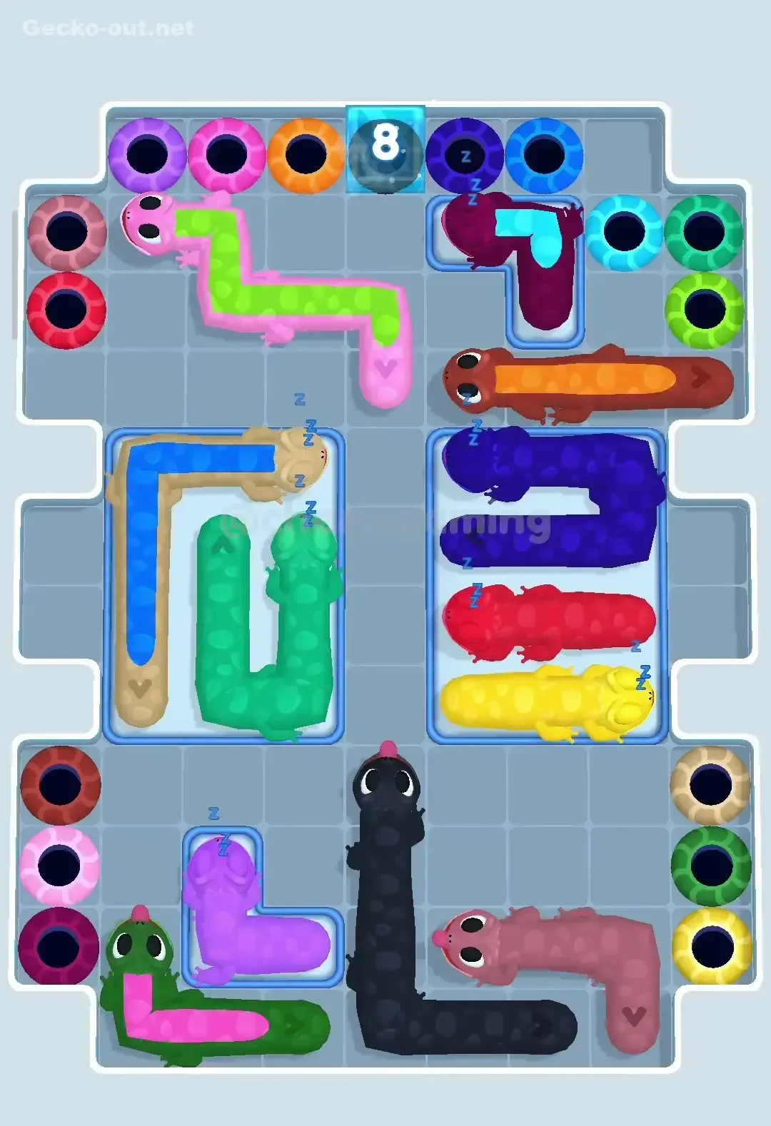 Gecko Out Level 280 Gameplay