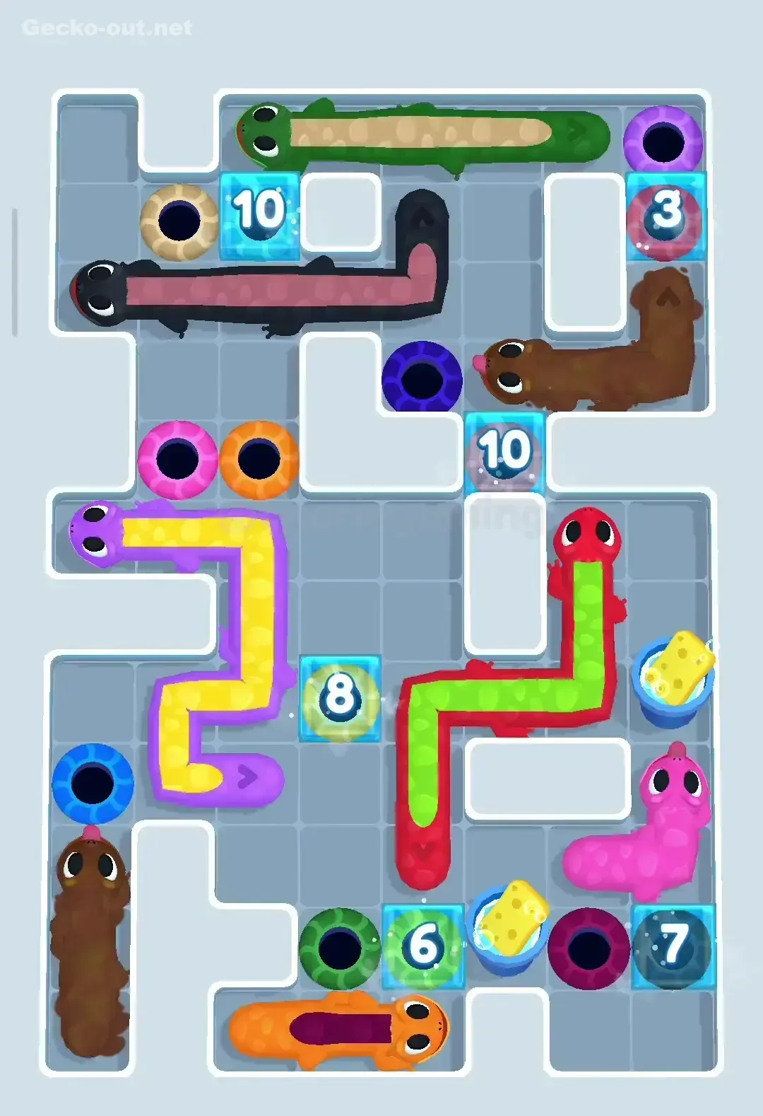 Gecko Out Level 258 Gameplay