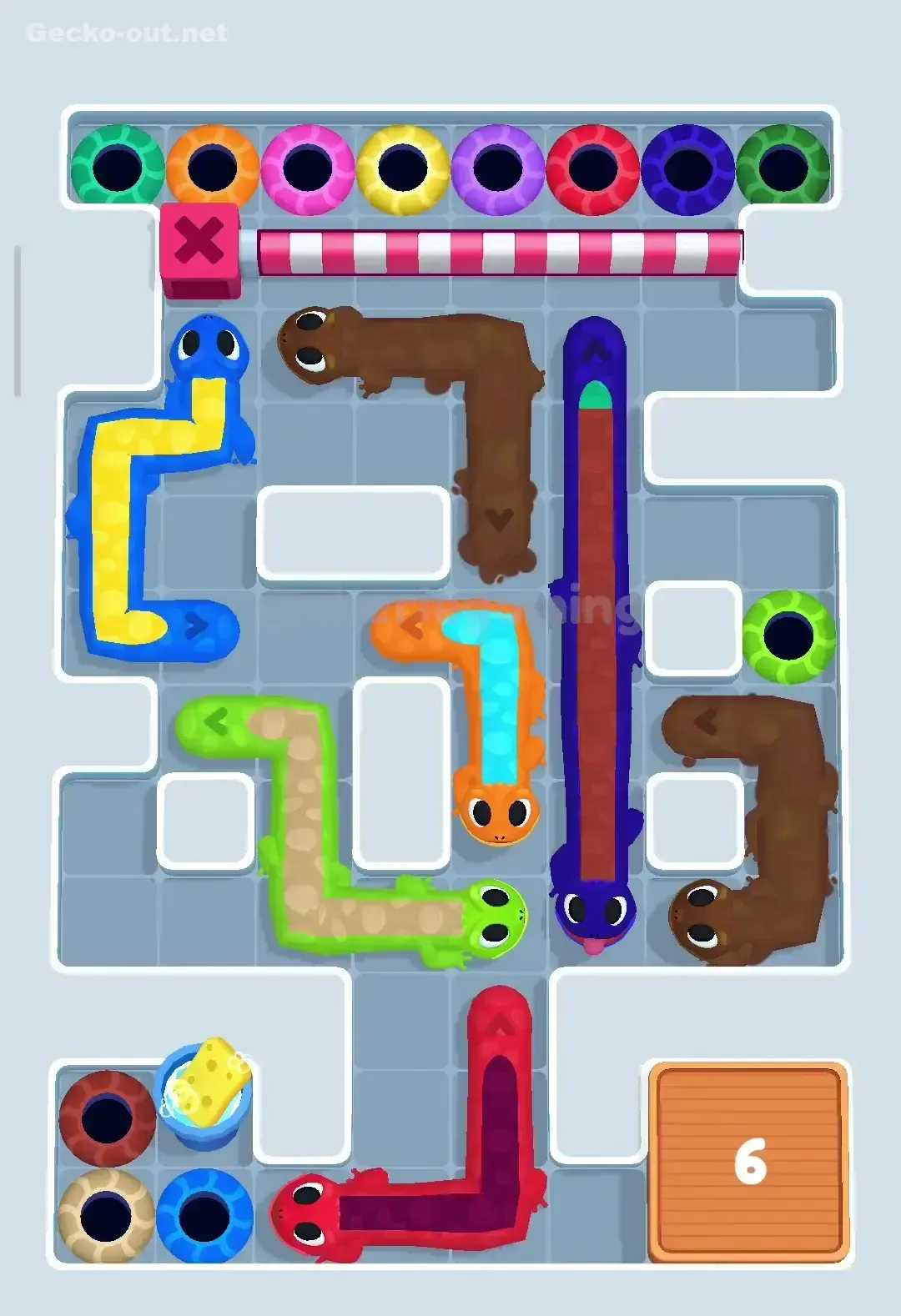 Gecko Out Level 252 Gameplay