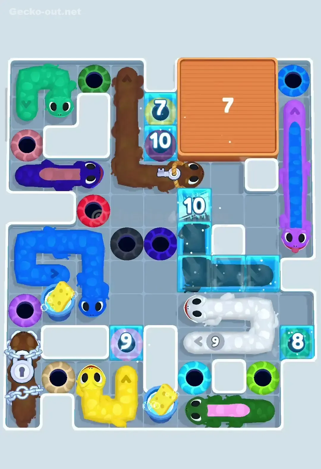 Gecko Out Level 250 Gameplay