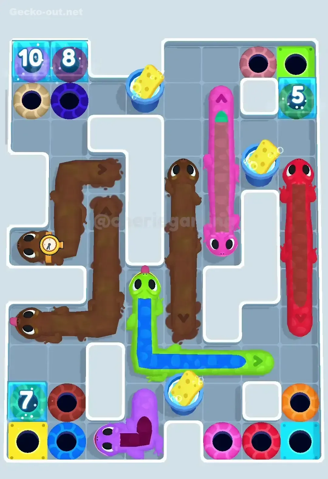Gecko Out Level 247 Gameplay
