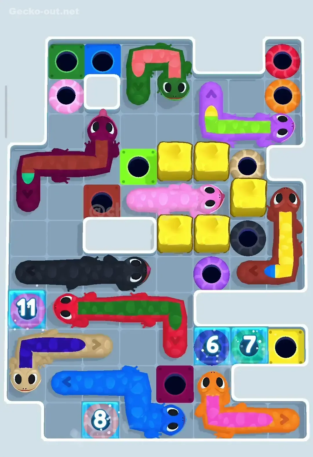 Gecko Out Level 243 Gameplay