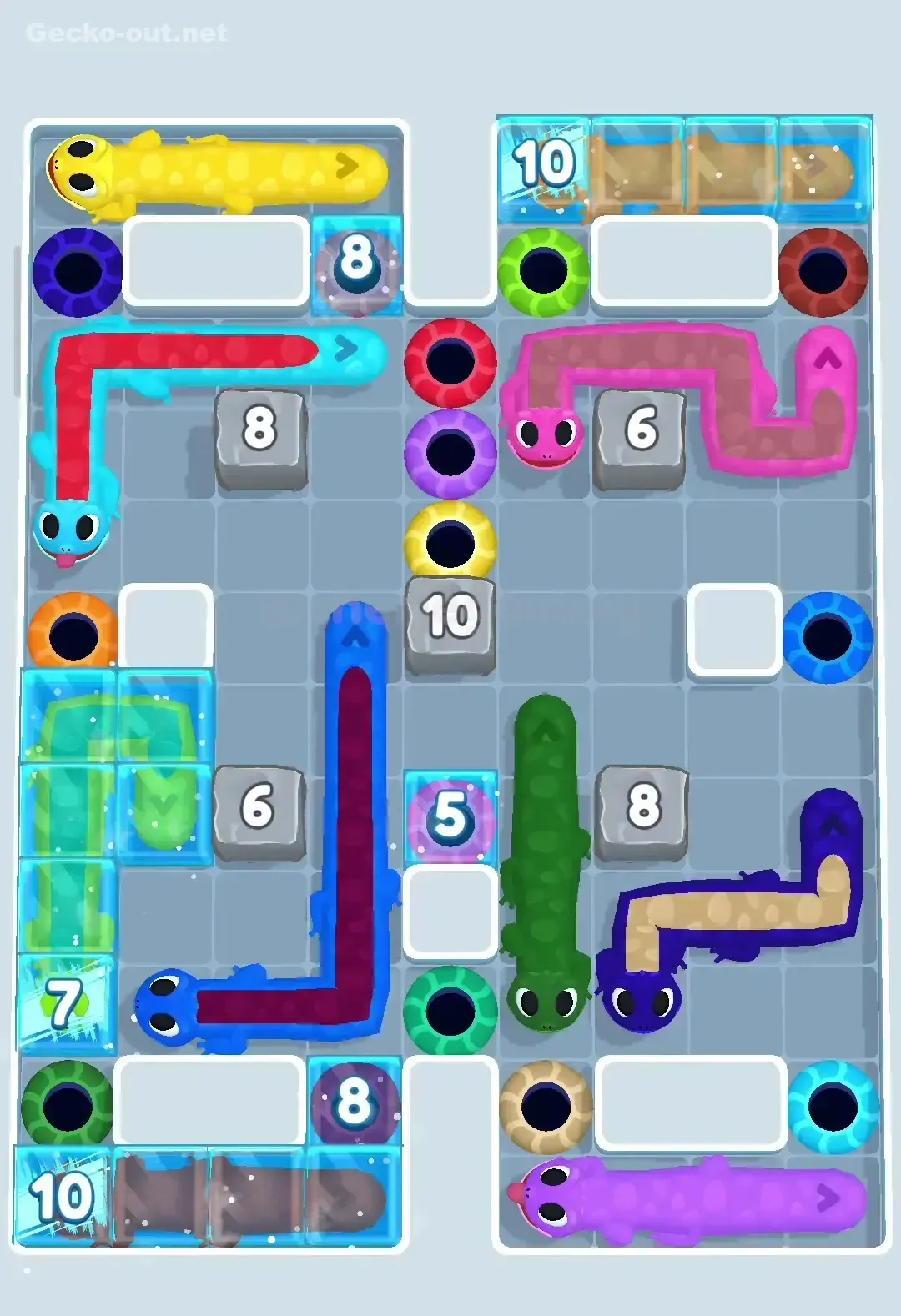 Gecko Out Level 240 Gameplay