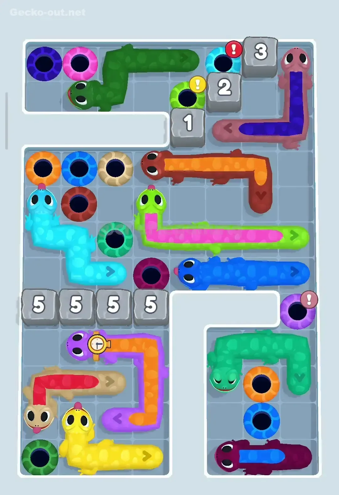Gecko Out Level 210 Gameplay