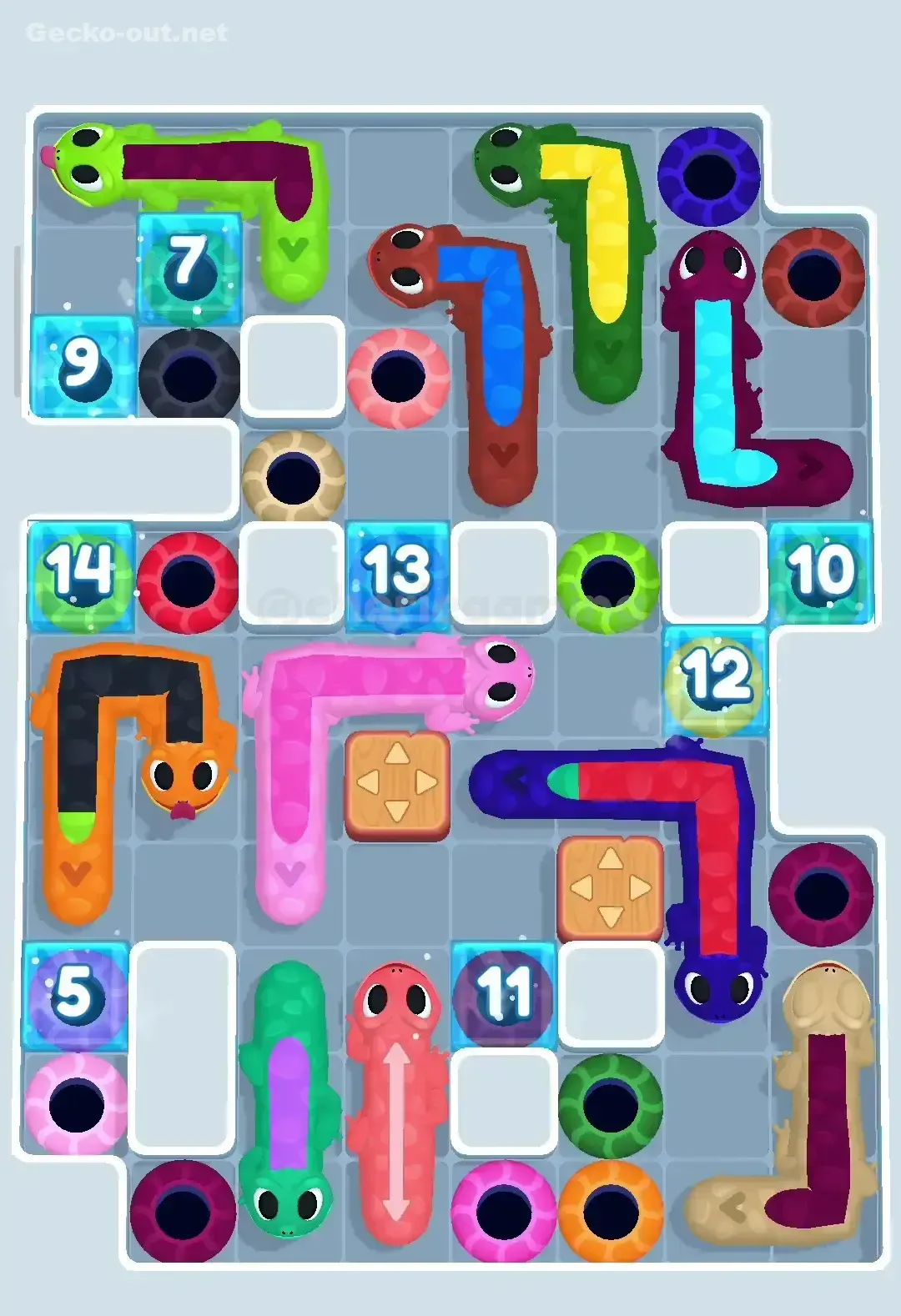 Gecko Out Level 203 Gameplay