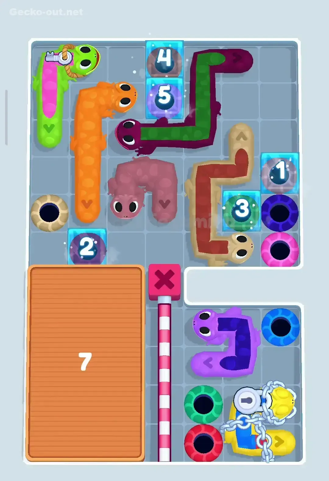 Gecko Out Level 201 Gameplay