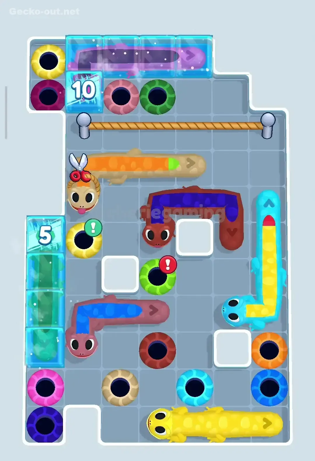 Gecko Out Level 187 Gameplay