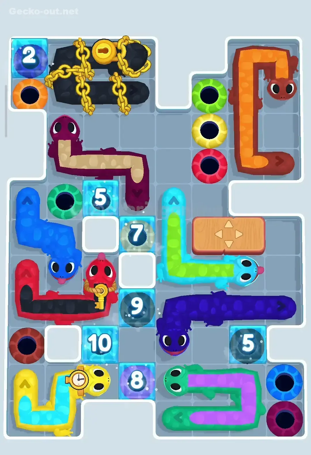 Gecko Out Level 185 Gameplay