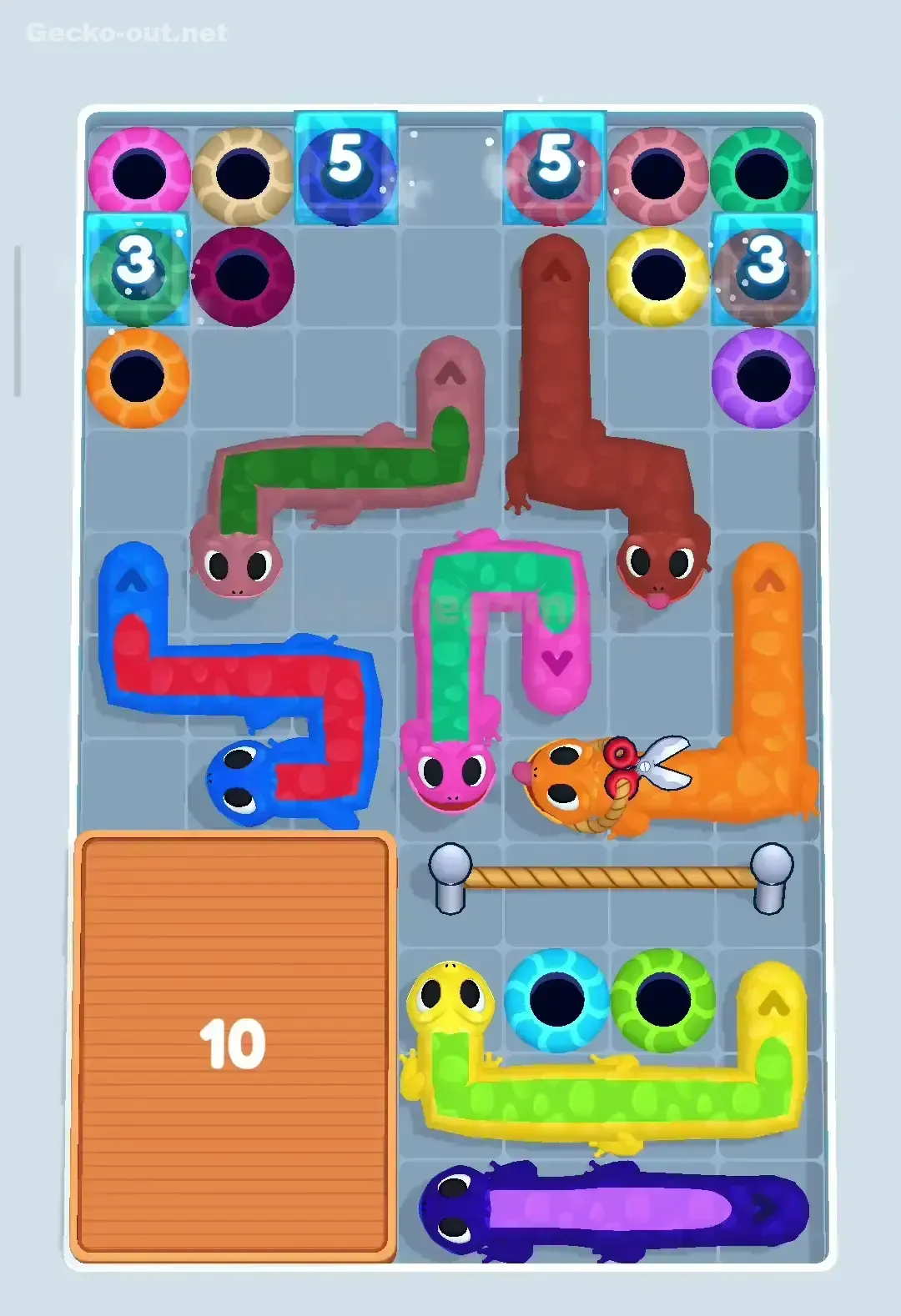 Gecko Out Level 177 Gameplay