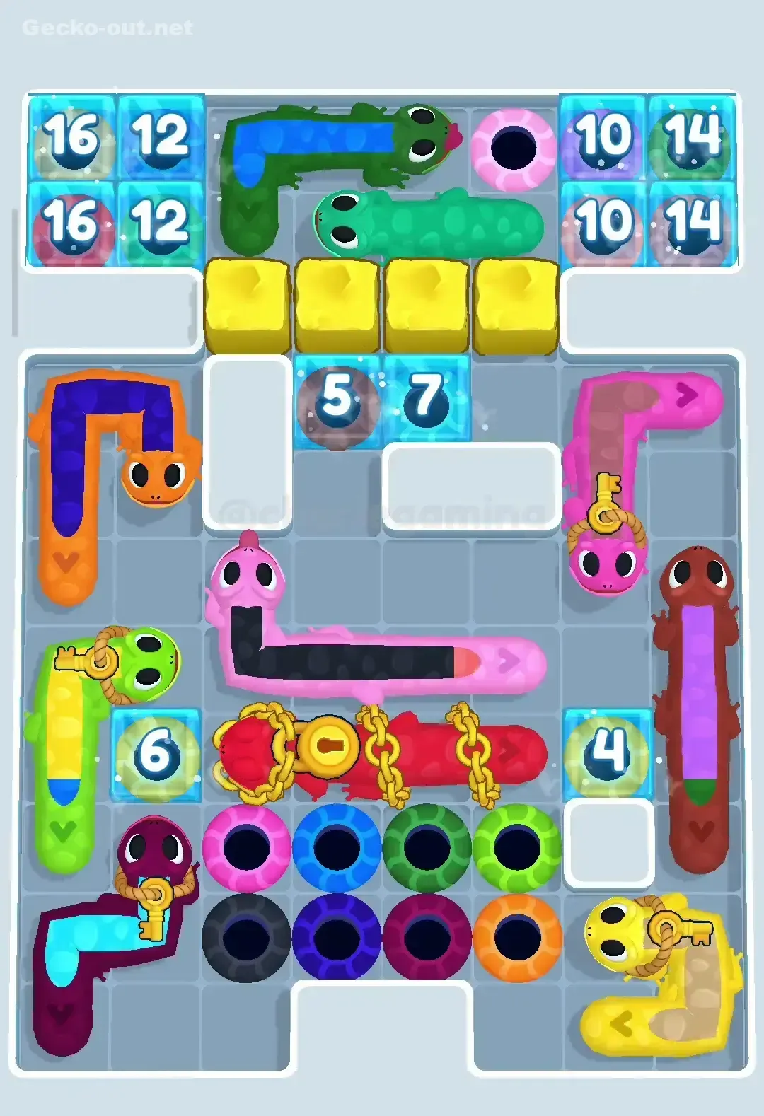 Gecko Out Level 167 Gameplay