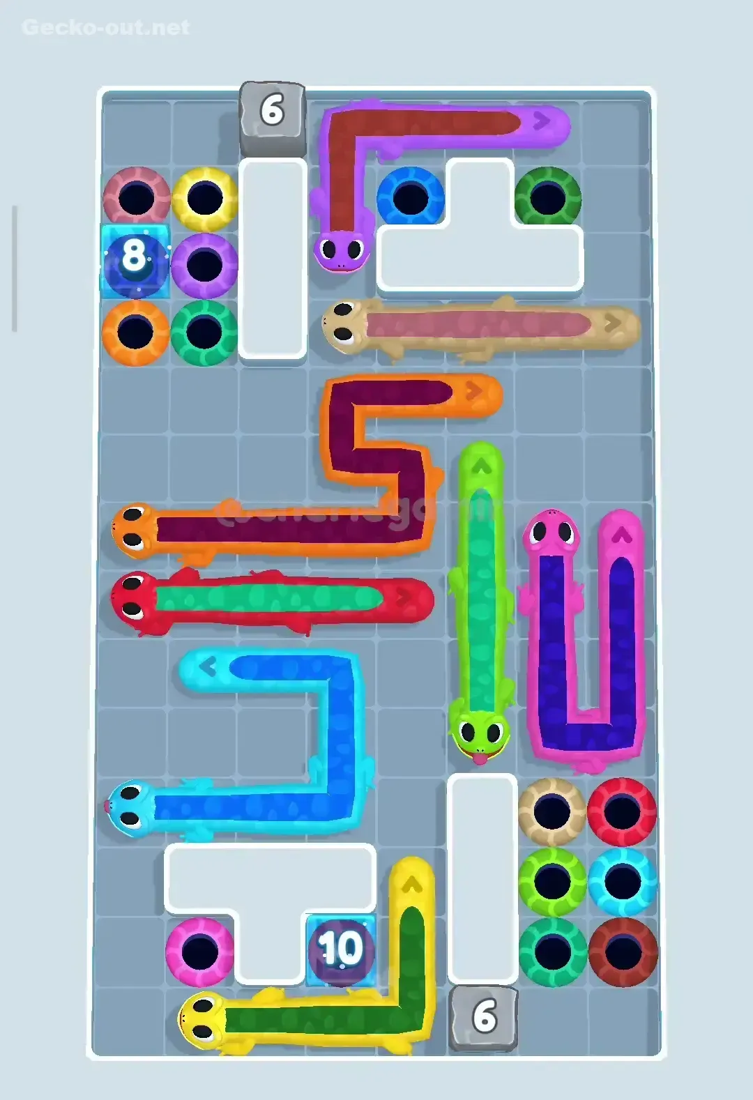 Gecko Out Level 143 Gameplay