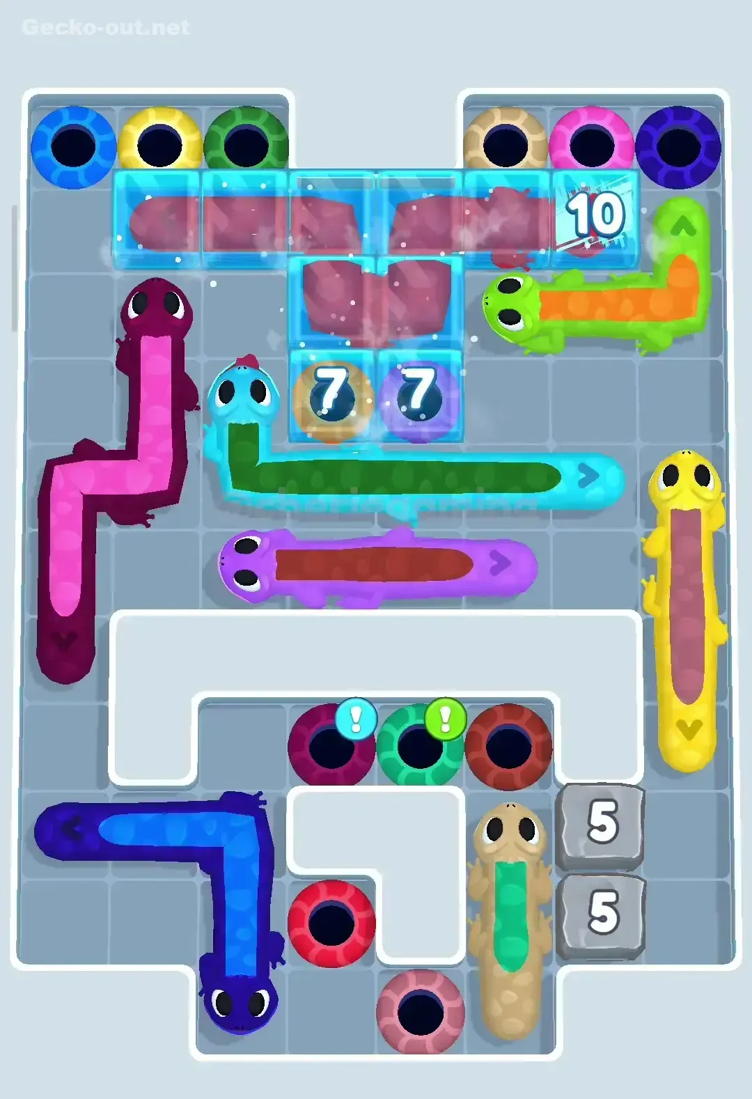 Gecko Out Level 141 Gameplay