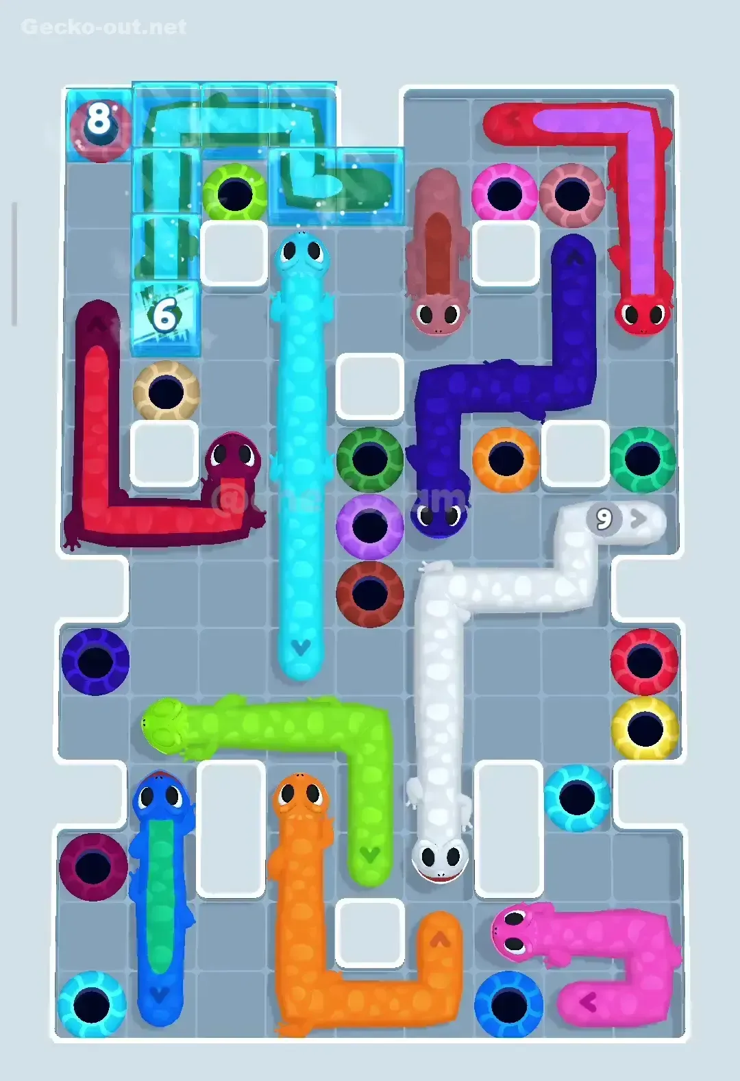 Gecko Out Level 129 Gameplay