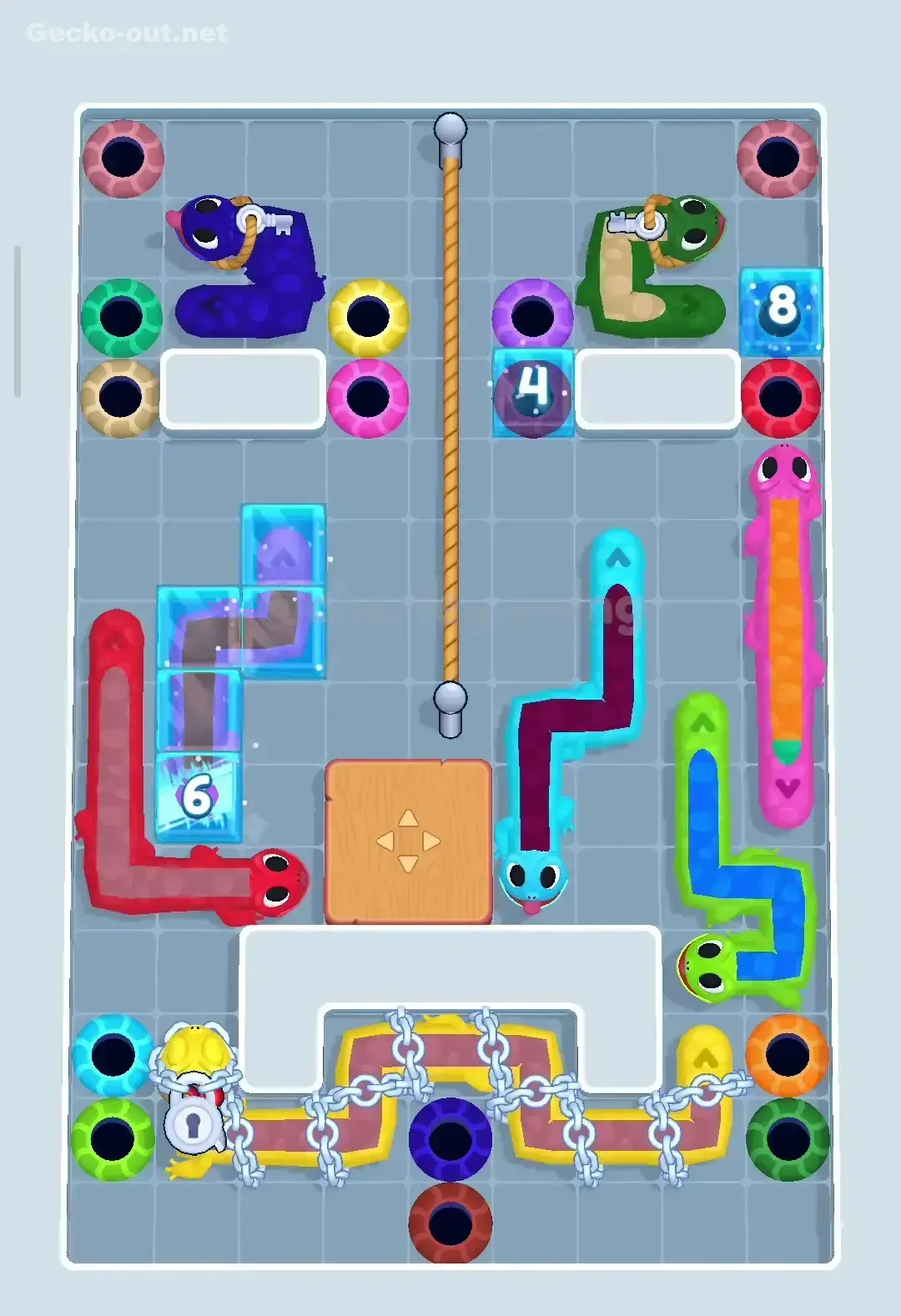 Gecko Out Level 128 Gameplay