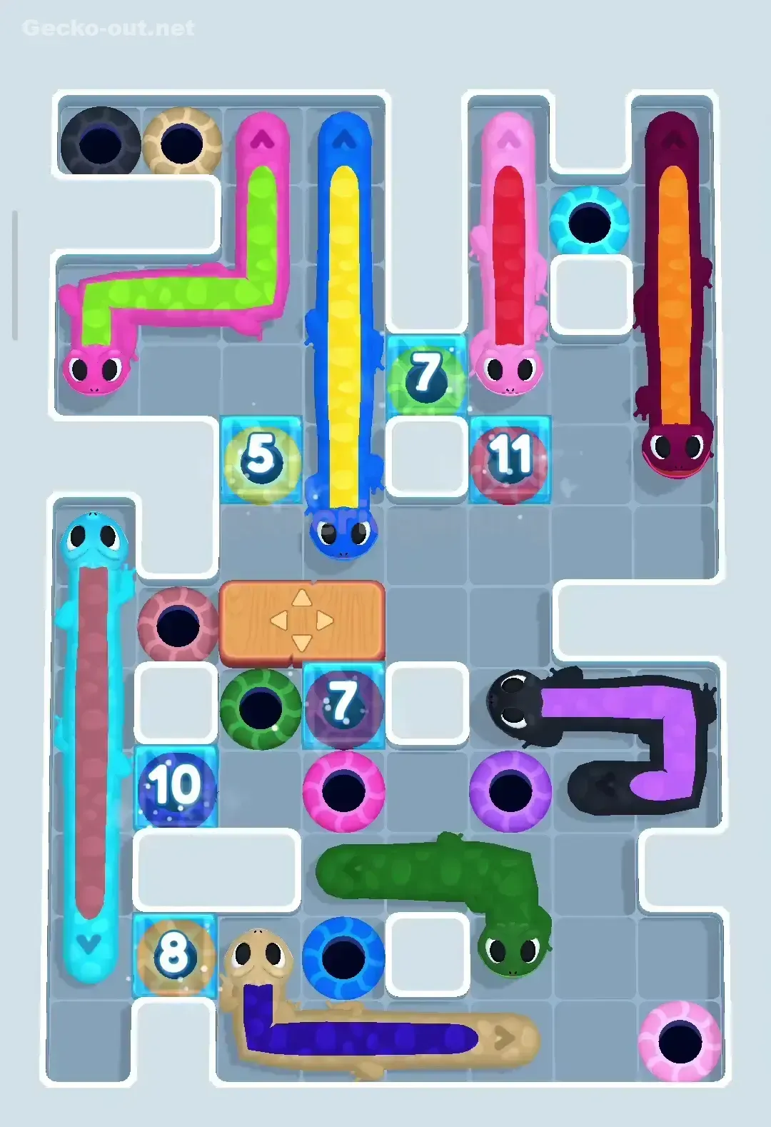 Gecko Out Level 124 Gameplay