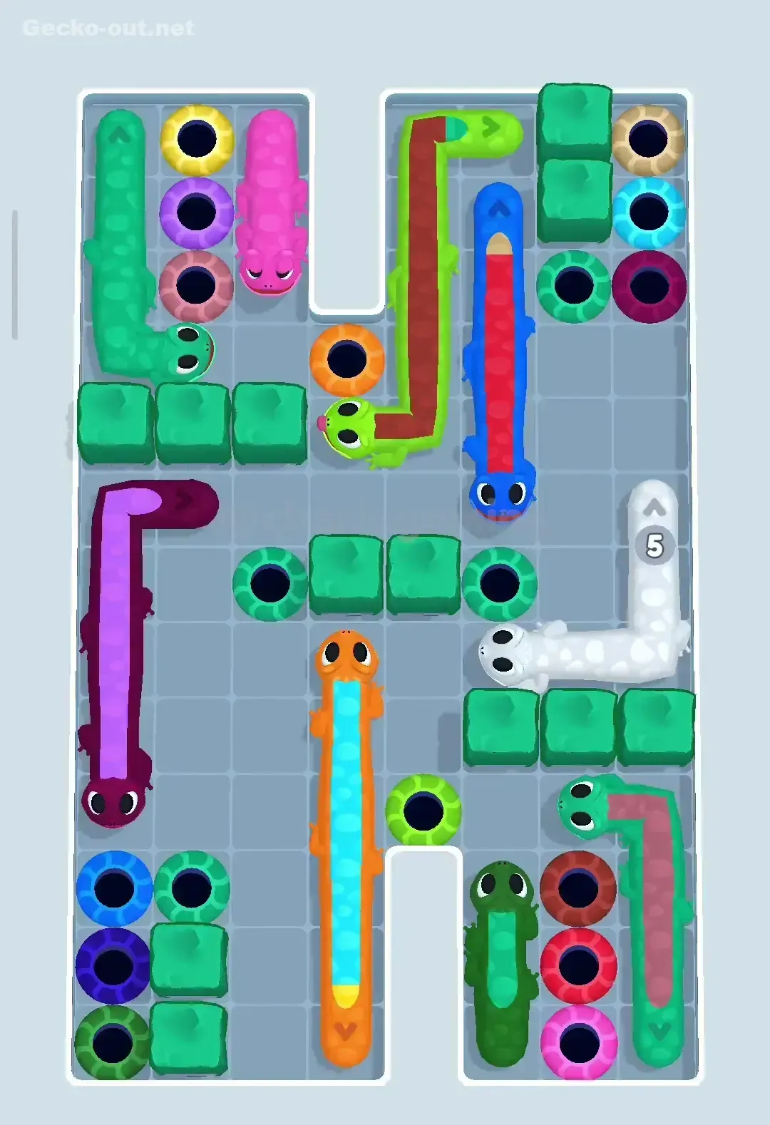 Gecko Out Level 108 Gameplay