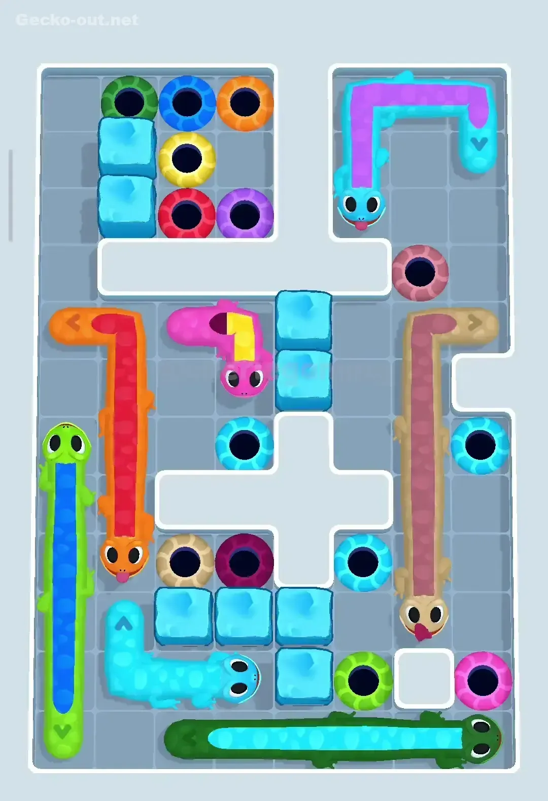 Gecko Out Level 107 Gameplay