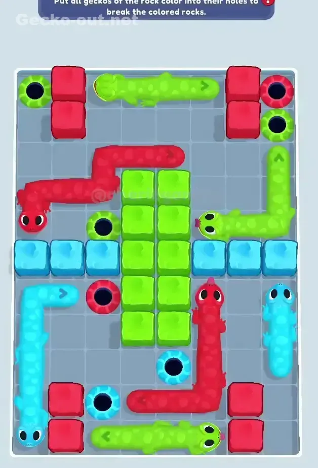 Gecko Out Level 102 Gameplay