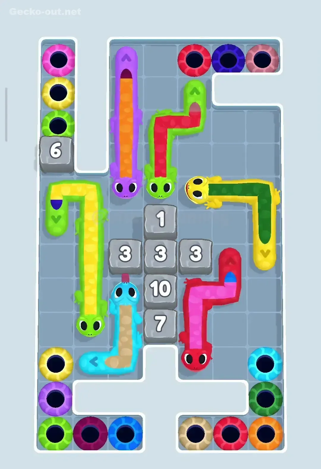 Gecko Out Level 74 Gameplay