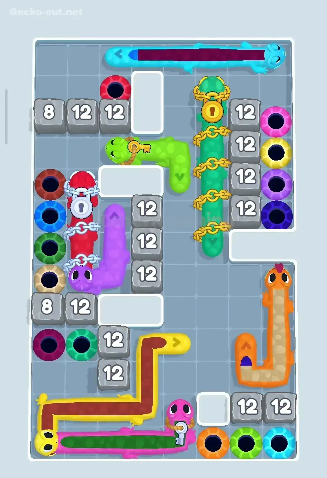 Gecko Out Level 73 Gameplay