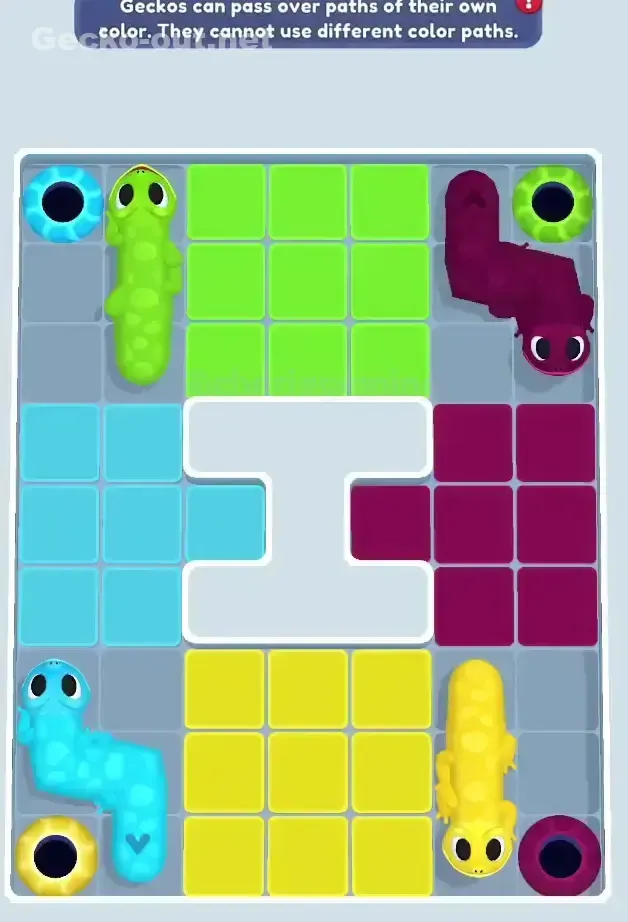 Gecko Out Level 59 Gameplay