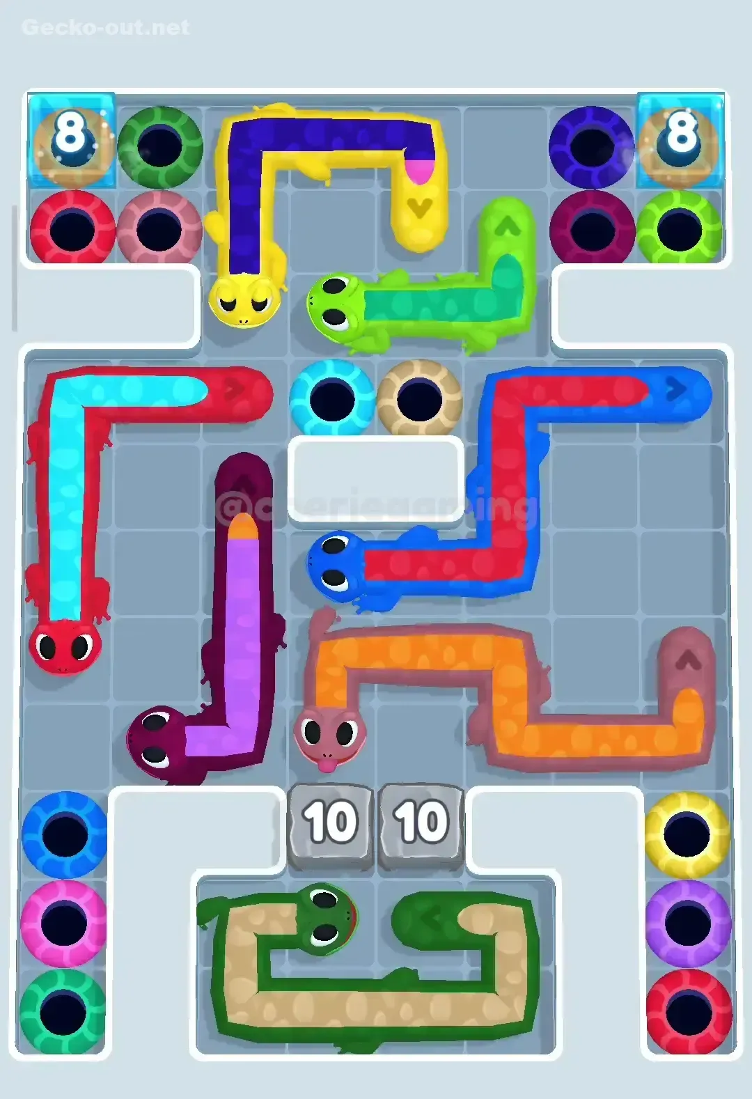 Gecko Out Level 57 Gameplay