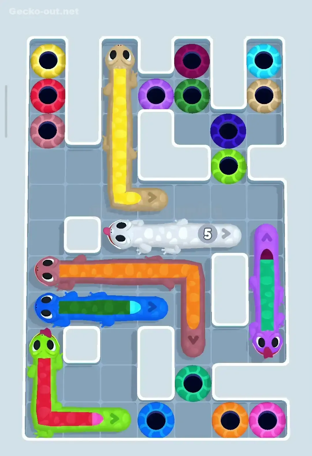 Gecko Out Level 53 Gameplay
