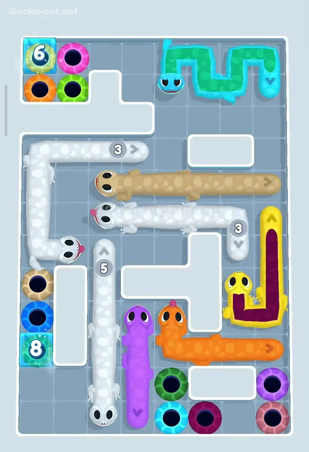 Gecko Out Level 50 Gameplay