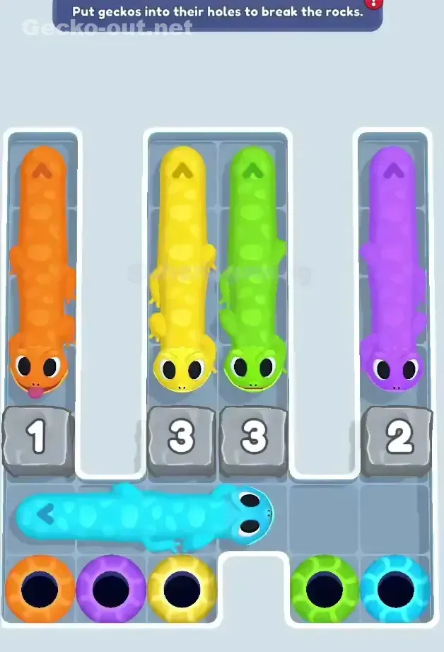 Gecko Out Level 37 Gameplay