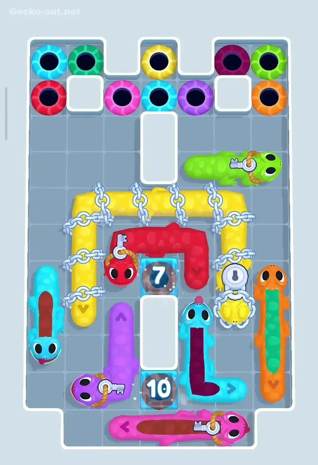 Gecko Out Level 36 Gameplay