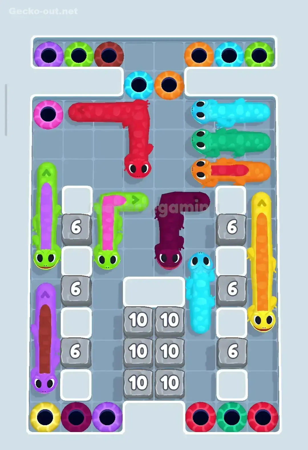 Gecko Out Level 40 Screenshot