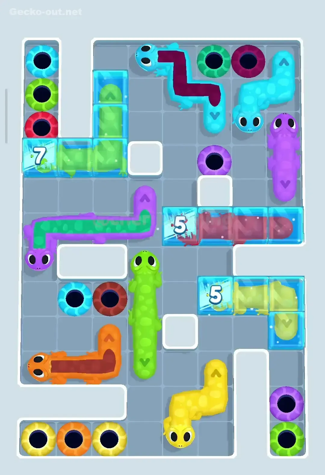 Gecko Out Level 21 Screenshot