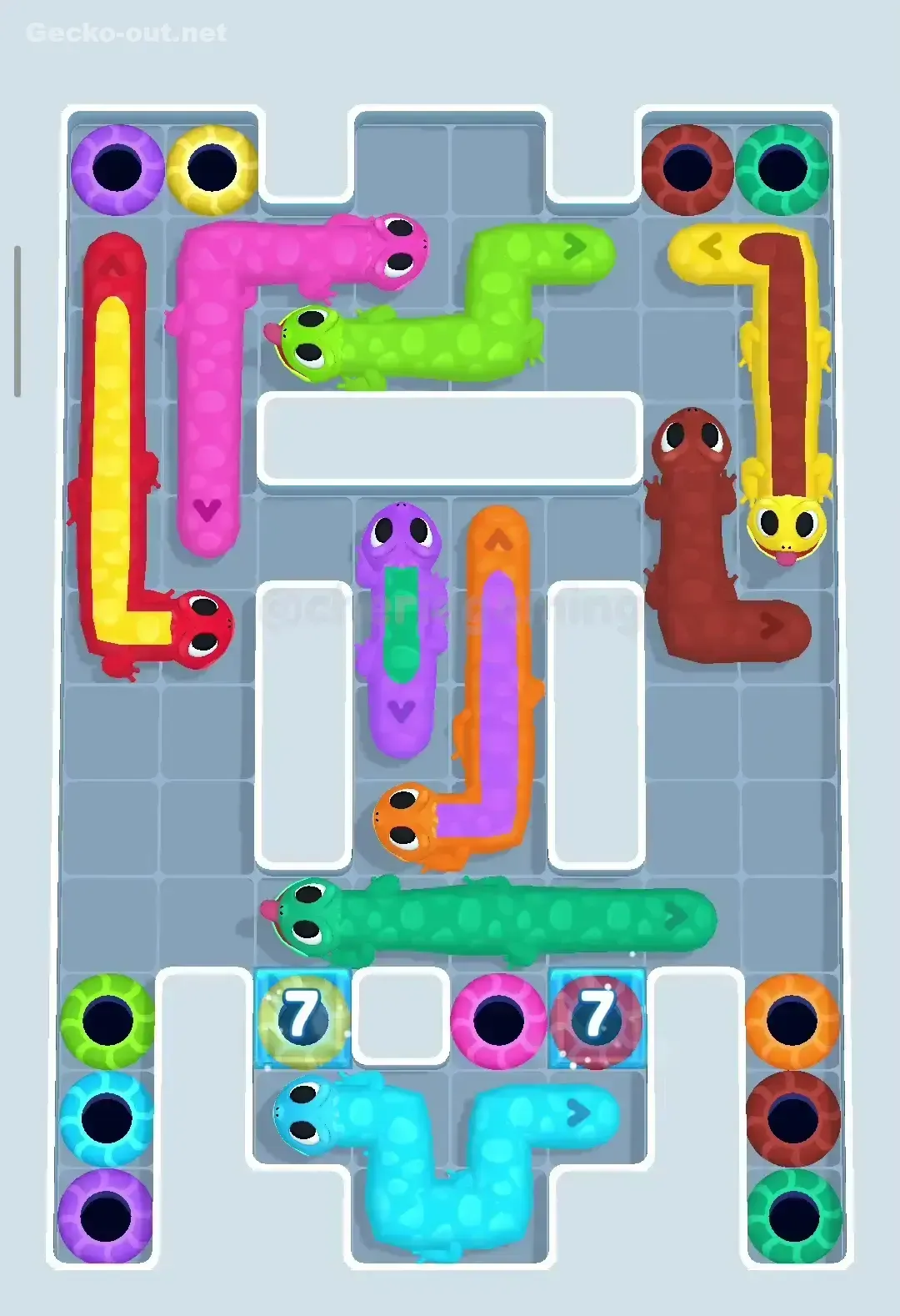 Gecko Out Level 27 Gameplay