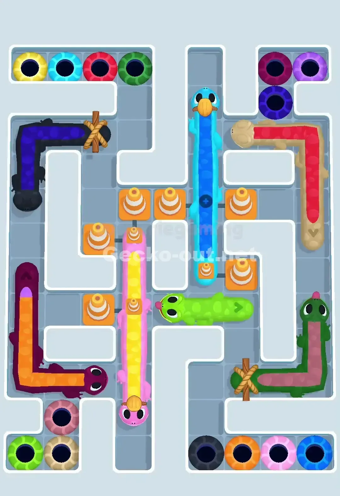 Gecko Out Level 655 Screenshot