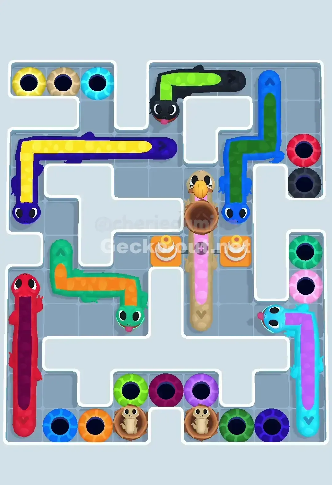 Gecko Out Level 656 Screenshot