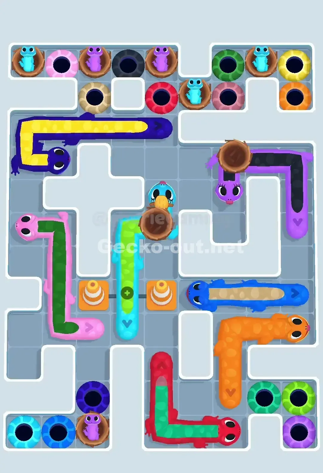 Gecko Out Level 658 Screenshot