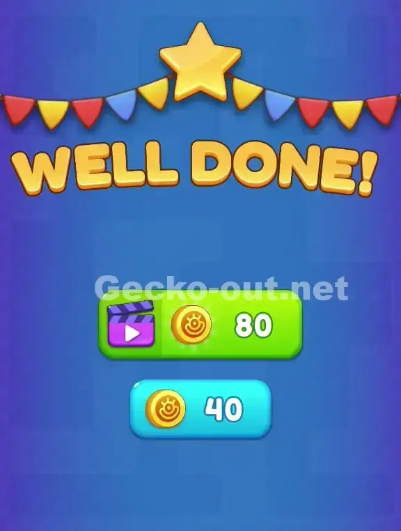 Gecko Out Level 1009 Solution 3