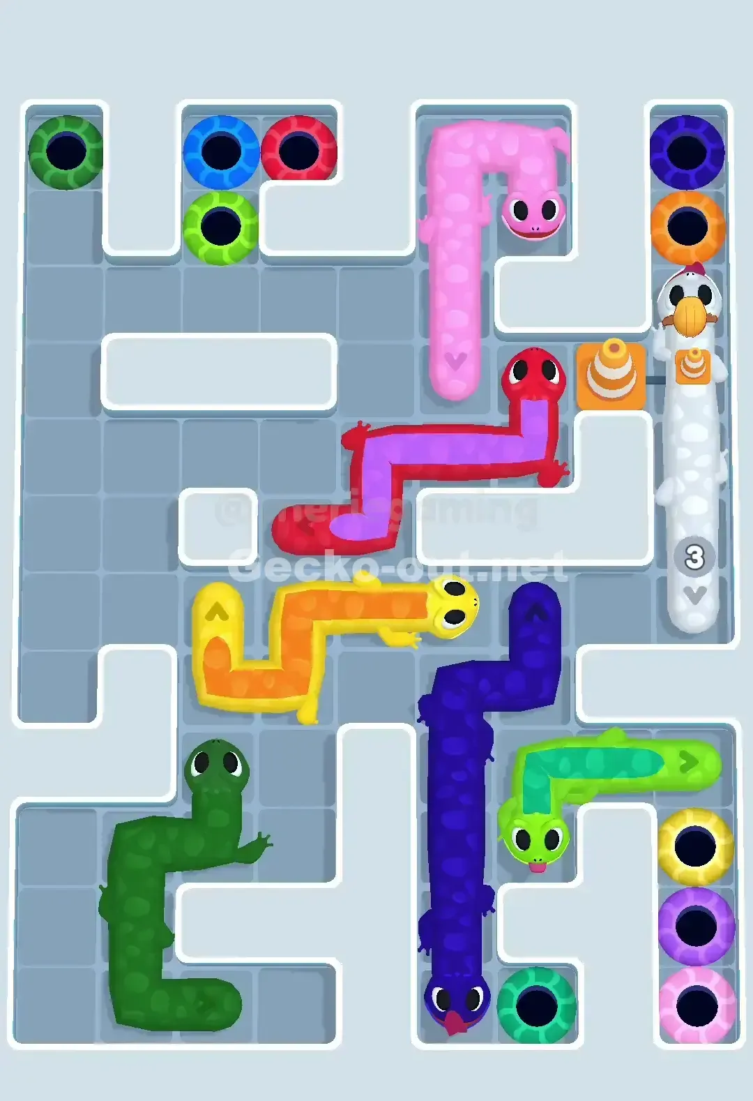 Gecko Out Level 663 Solution 2