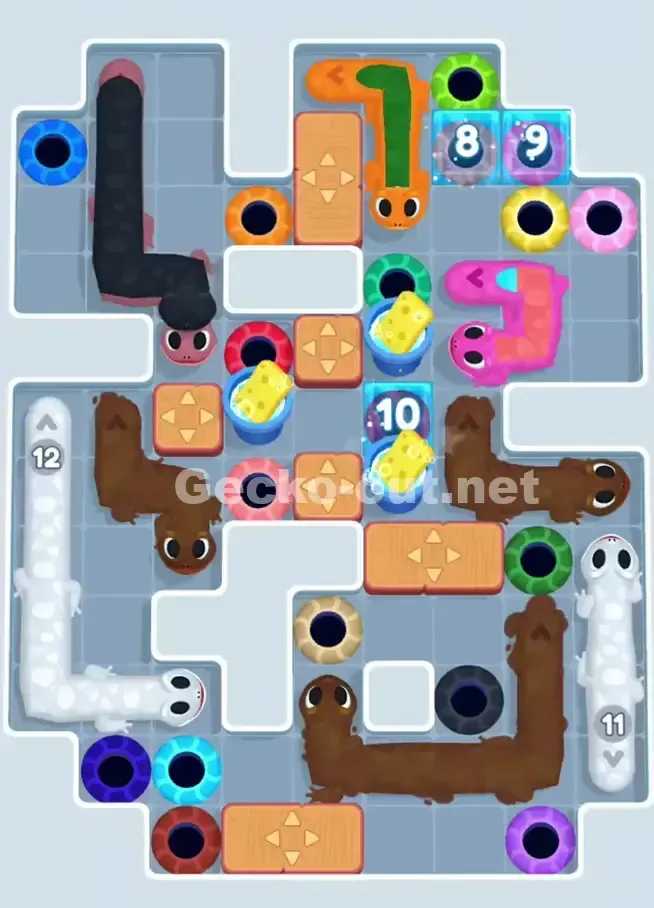 Gecko Out Level 1068 Screenshot