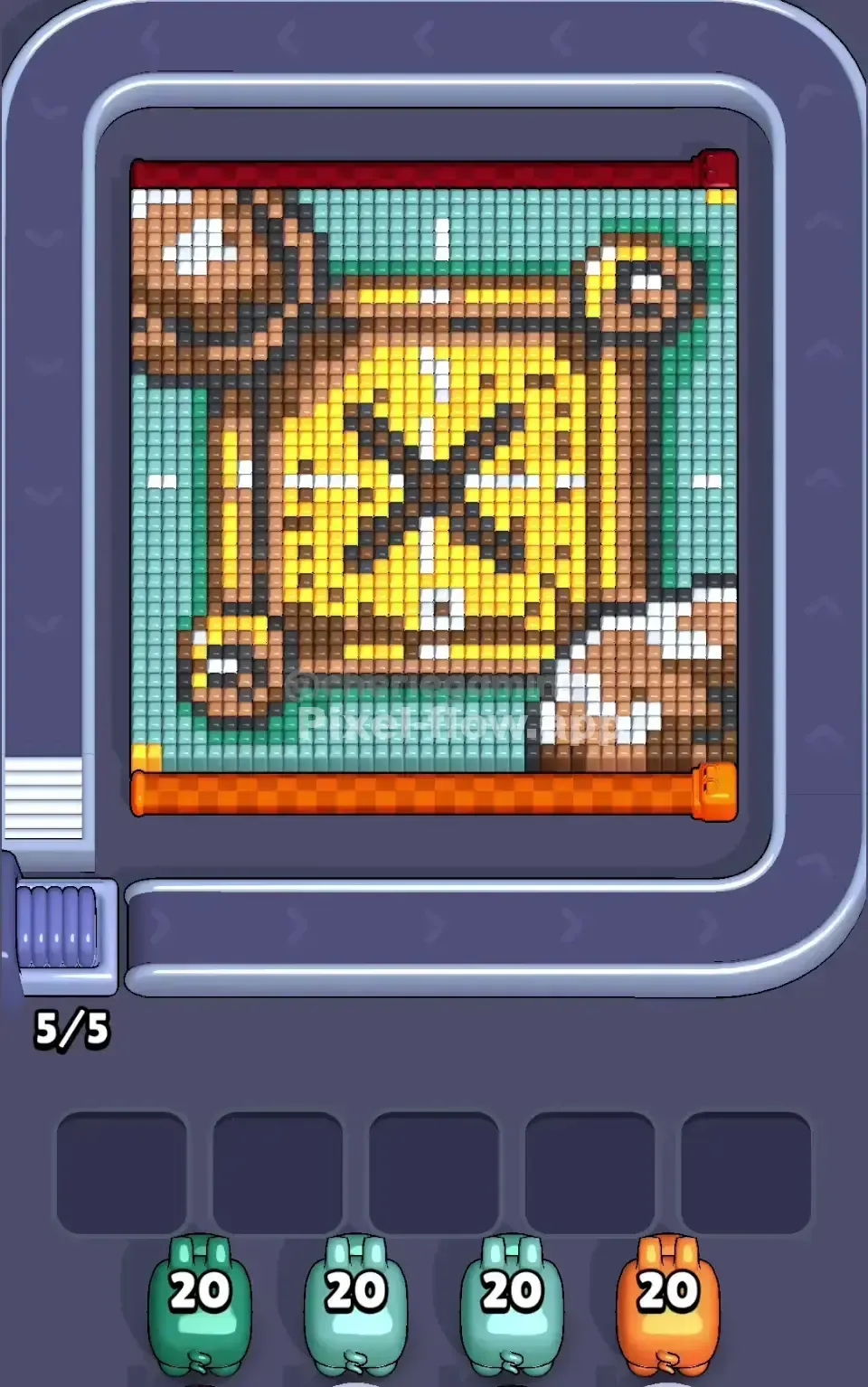 Pixel Flow Level 521 Solution (Wrong Level? Fix Here) 📸