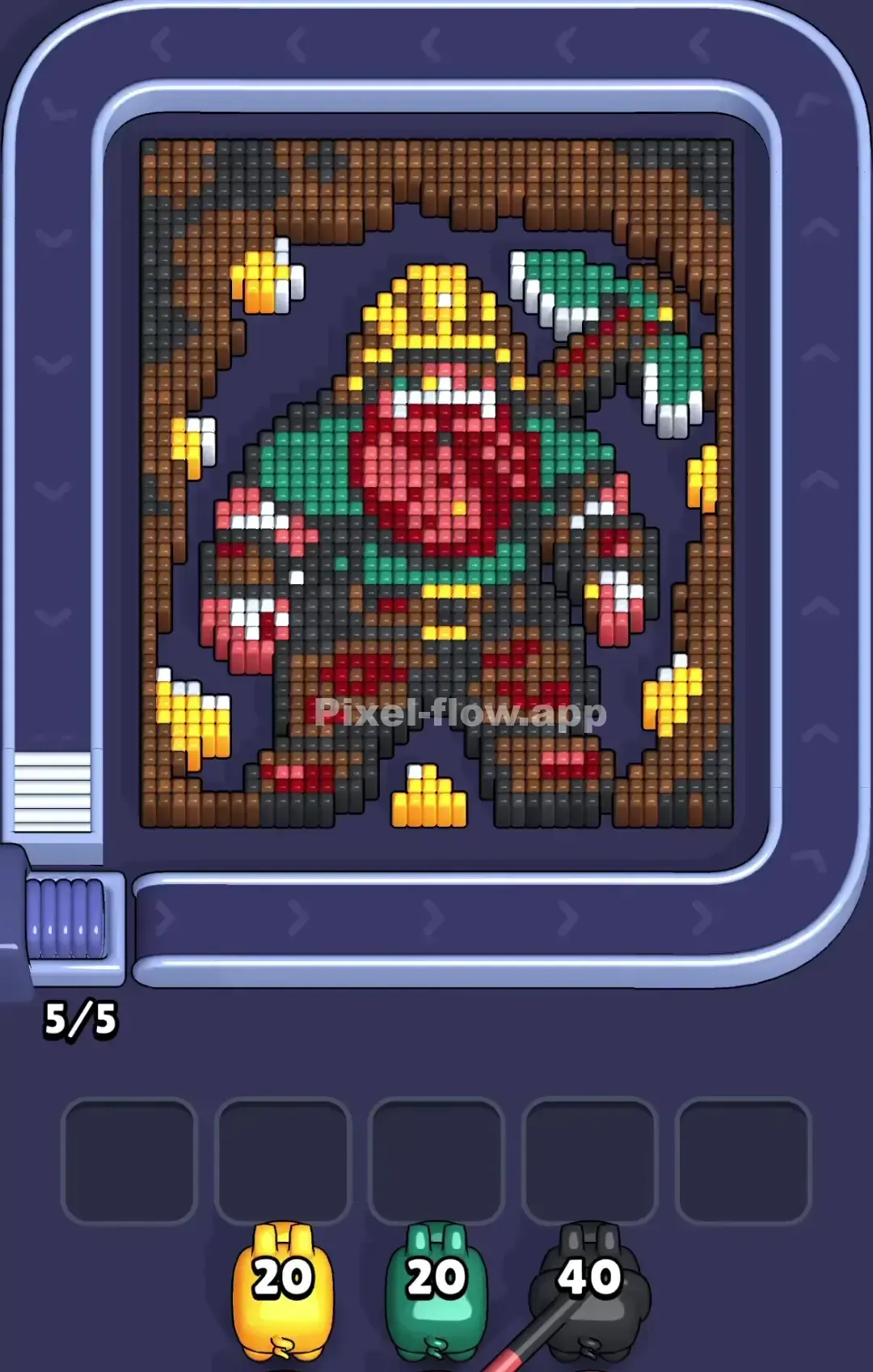 Pixel Flow Level 855 Solution (Wrong Level? Fix Here) 📸