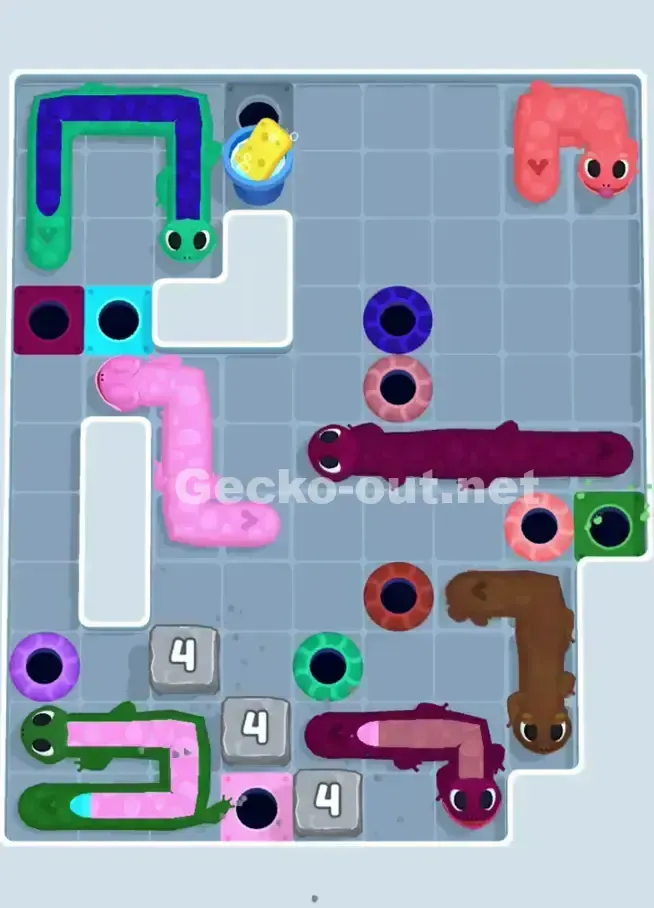 Gecko Out Level 1096 Solution 2